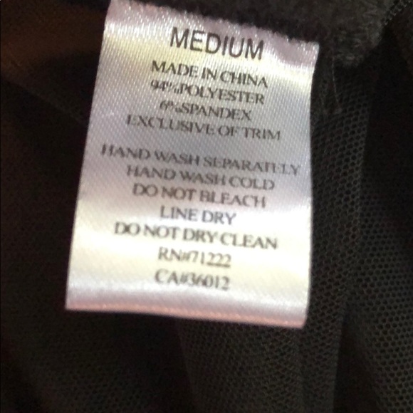 Rampage Intimates Black Lace Bra Top - Picture 3 of 3